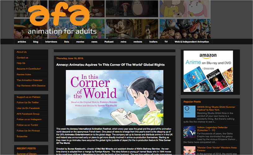 In This Corner of the World